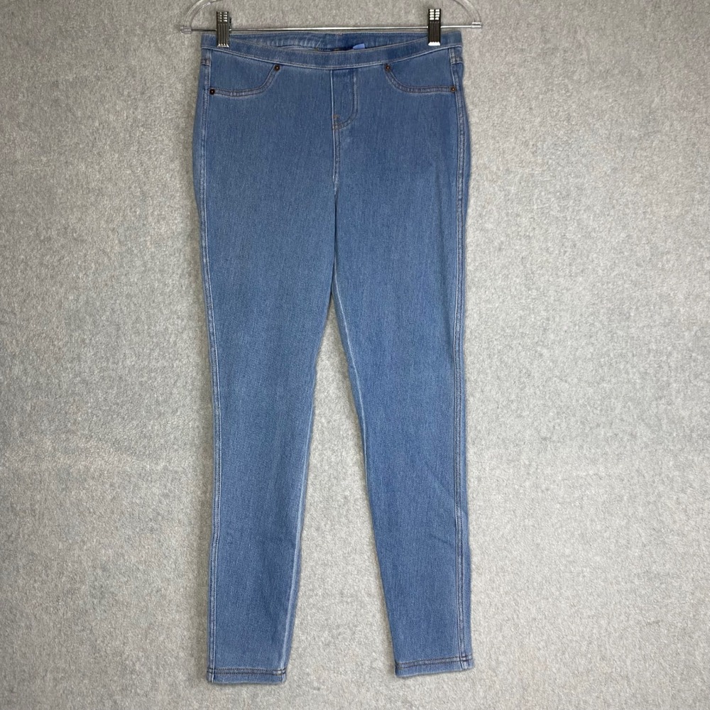 Simply Vera Vera Wang Jeggings Women's Blue Light Wash Stretch Pull On Sz S EUC